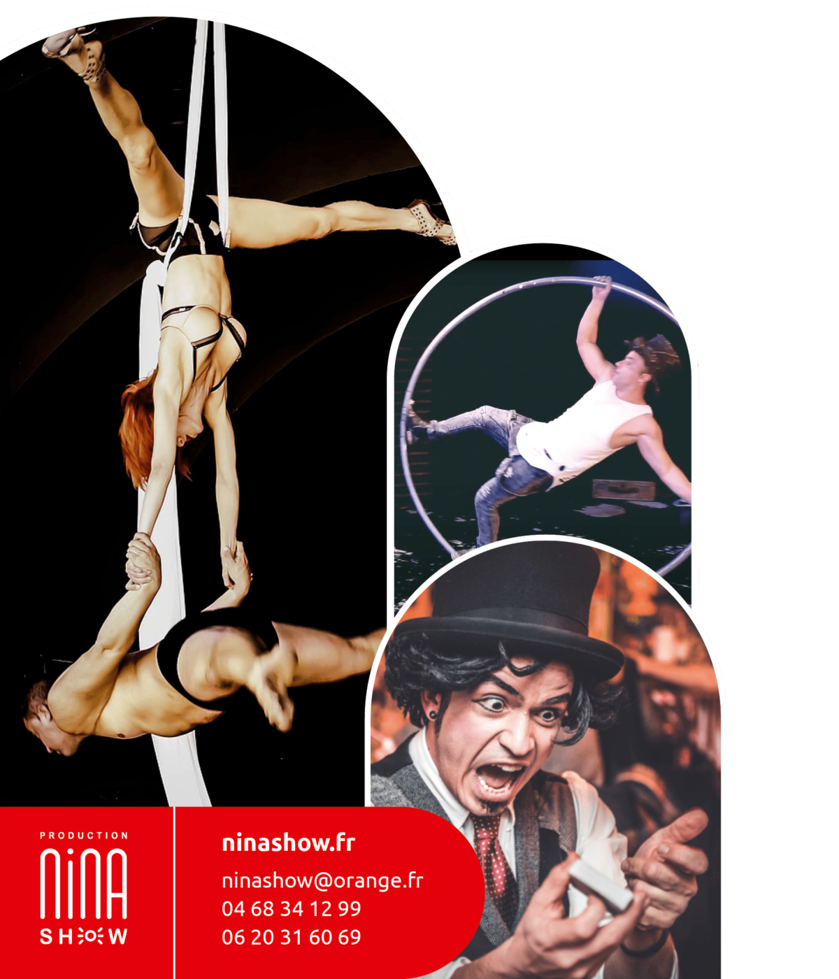 Cabaret Circus - Spectacle aérien - magie - danse - théâtre