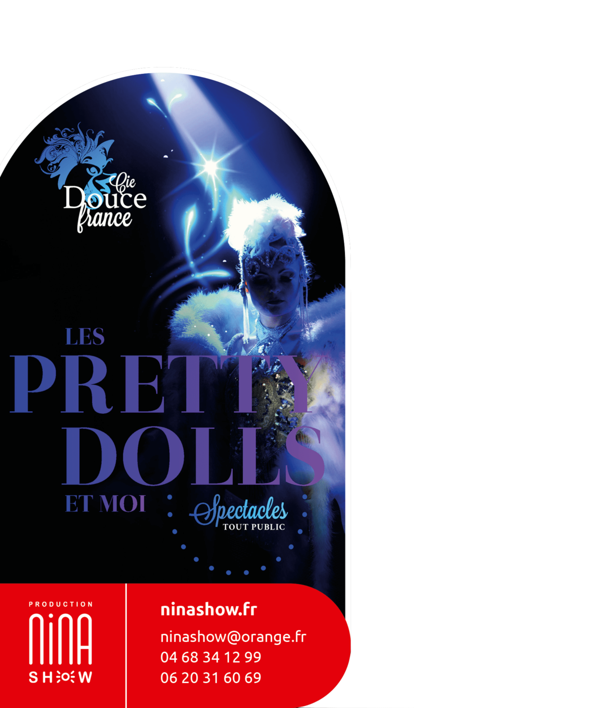 Douce France - Les Pretty Dolls - Spectacle cabaret